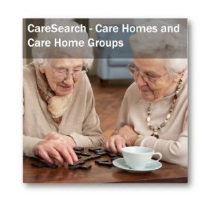 CareSearch - Care Homes and Care Home Groups Subscription