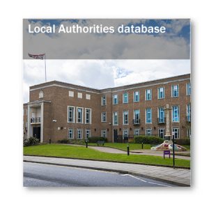 Local Authorities Database Subscription