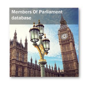 Members Of Parliament Database Subscription